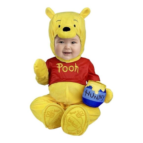 Winnie the Pooh Baby Costume 0-6 months NWOT - Picture 1 of 7